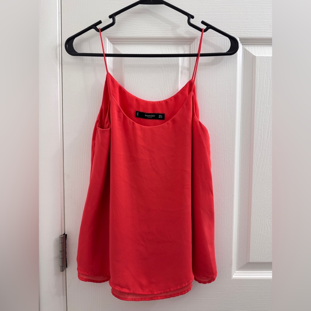 Mango Women's Bold Orange Camisole
